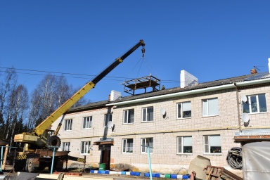 В Тотемском округе идёт ремонт многоквартирных домов по областной программе